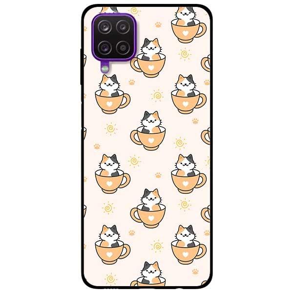 Ốp lưng dành cho Samsung A12 - A20 / A30 - A20s mẫu Mèo Ly Tình Yêu