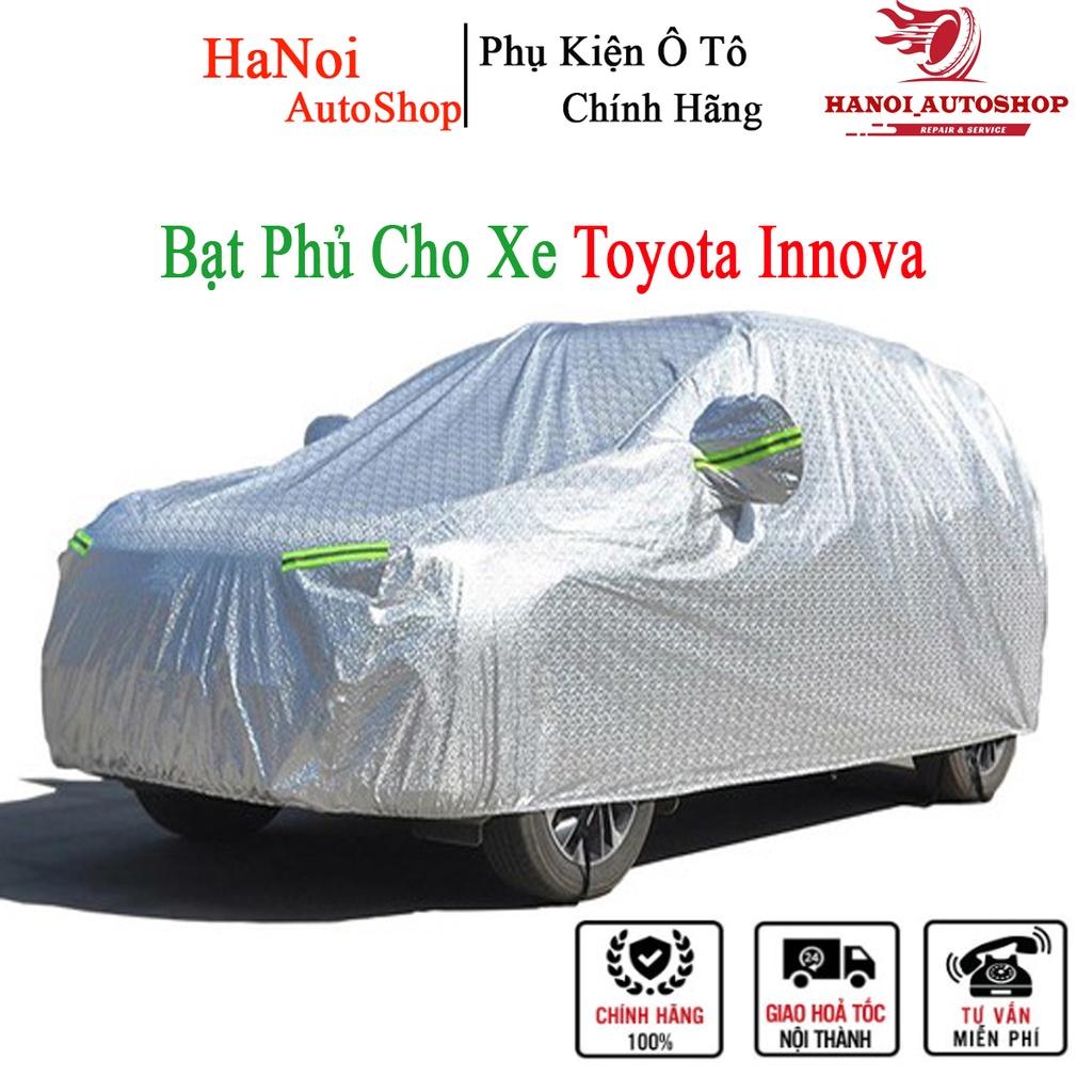 HÀNG CAO CẤP|Bạt phủ toàn xe Toyota Innova cao cấp-Chống nắng,chống nóng 3 lớp bảo vệ xe