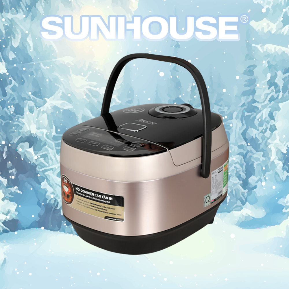Nồi cơm cao tần Sunhouse Mama 1.8 lít SHD8959 - Hàng chính hãng