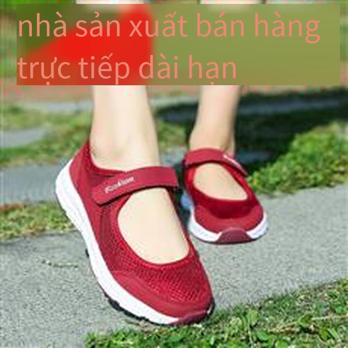Phong Cách Mới Nhất Nữ Giày Chạy Bộ Mới Giày Công Sở Size Lớn Giày Nữ Nhẹ Kích Thước Lớn