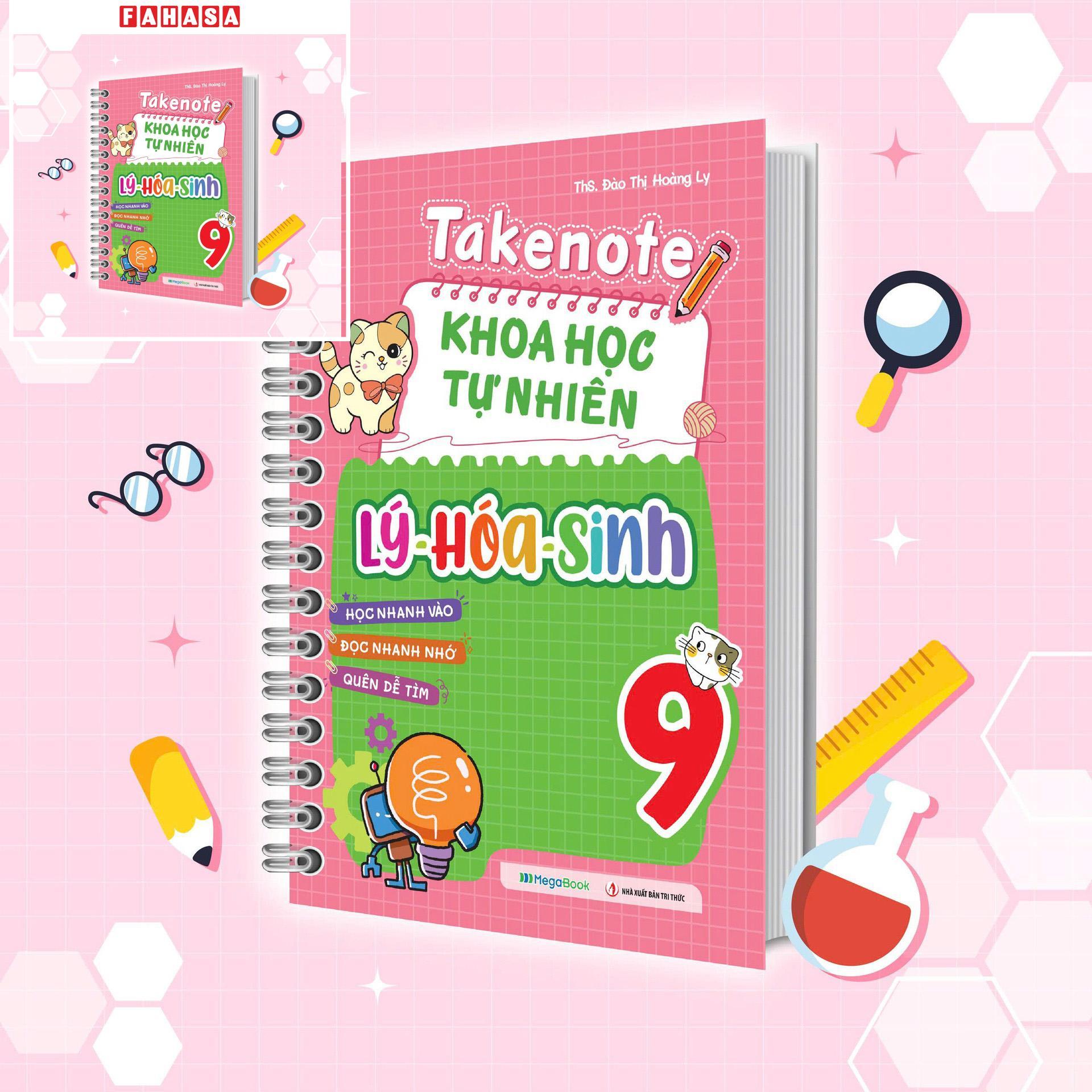 Sách - Take Note Khoa Học Tự Nhiên Lý-Hóa-Sinh 9
