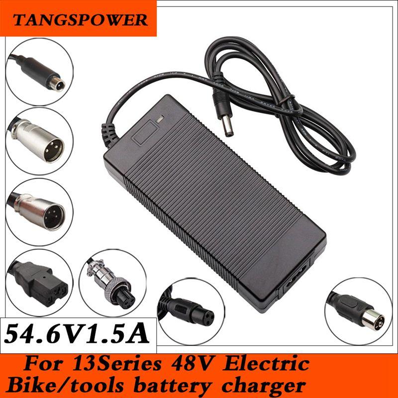Tangspower 54,6V 1.5A Bộ sạc cho xe đạp điện 48V 2A