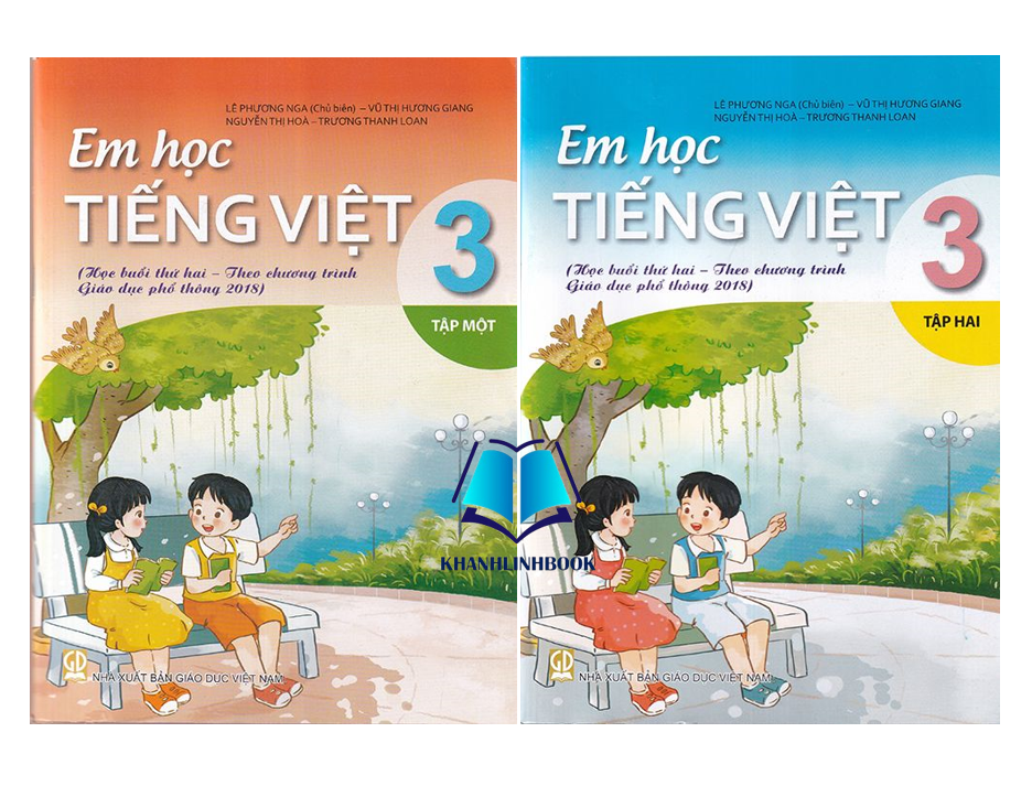 Sách - Combo Em học Tiếng việt 3 - Tập 1 + 2 (học buổi thứ 2- theo chương trình GDPT 2018)