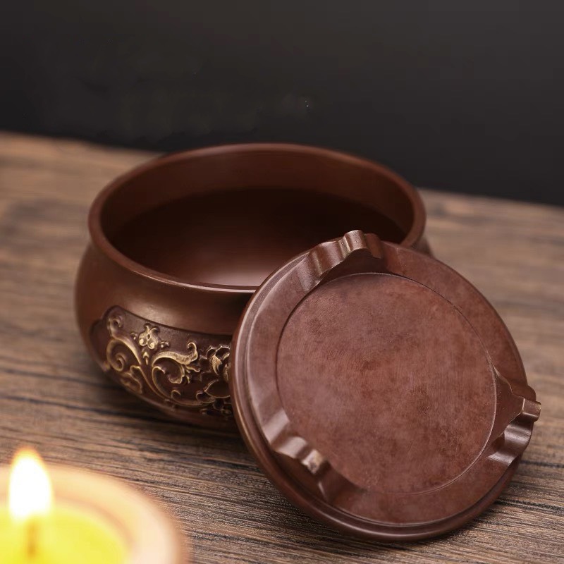 Lư hương sen mini (Bát hương, lư trầm) 