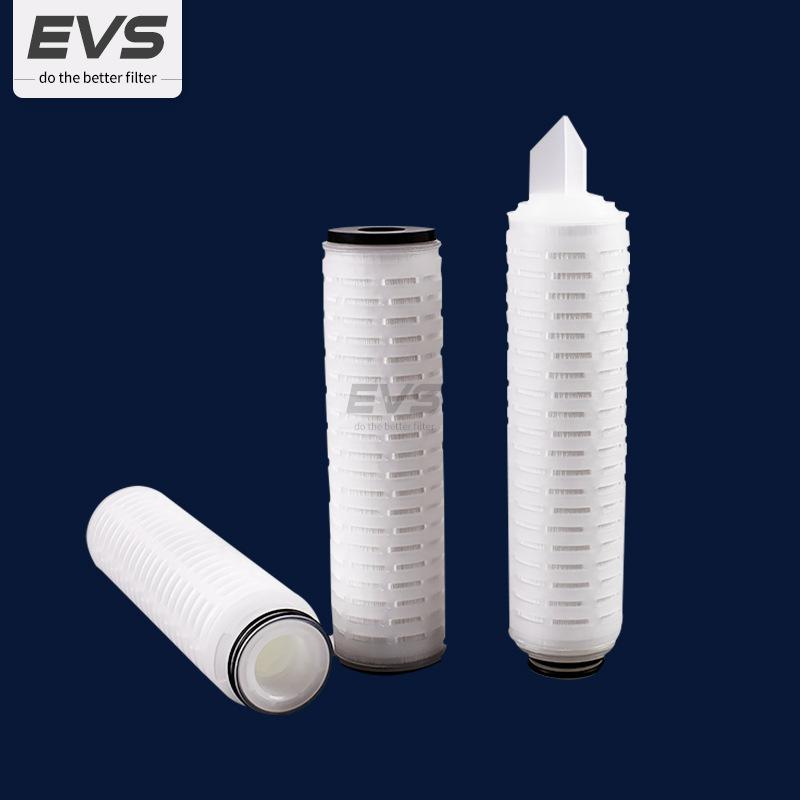 Phong cách mới nhất Bộ lọc nếp gấp màng PTA polytetrafluoroethylene Bộ lọc khí PTFE vi xốp chính xác bộ lọc hiệu quả cao
