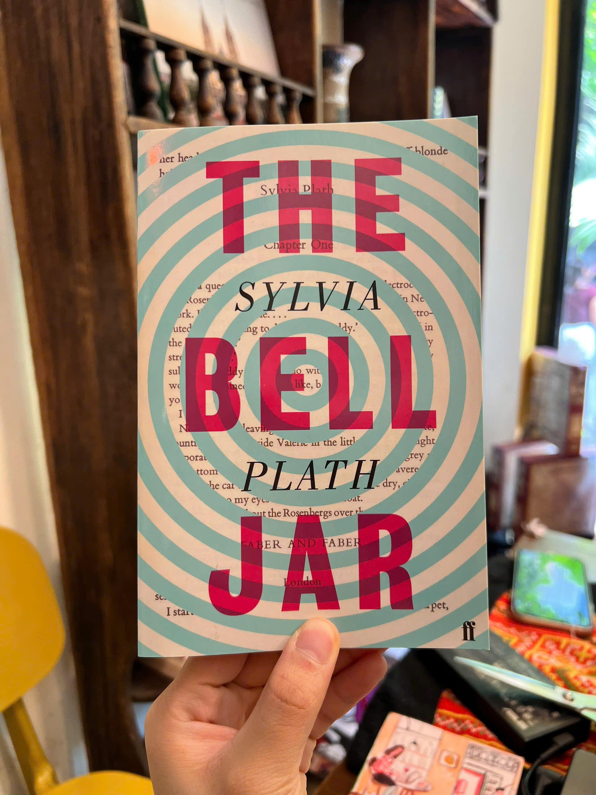 Sách - The Bell Jar by Sylvia Plath | Classics / Fiction / Mental Health / Ngoại văn Nhập khẩu