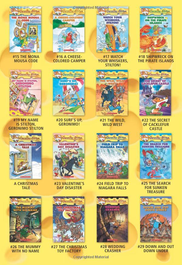 Geronimo Stilton #42: The Peculiar Pumpkin Thief (Jul) - Paperback