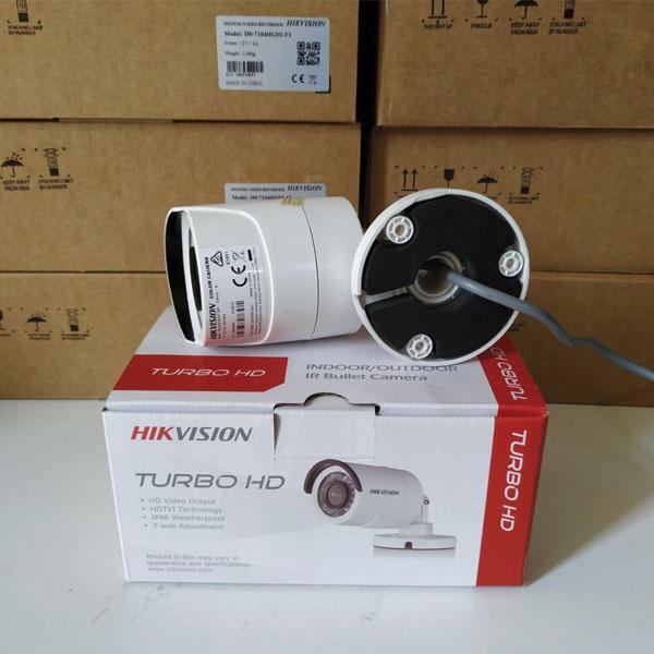 Camera Analog Thân Trụ Hikvision DS-2CE16D0T-IR và DS-2CE16D0T-IRP hồng ngoại 20m, IP66- Hàng Chính Hãng