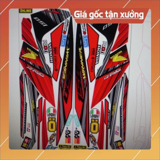 Tem rời winner sọc đỏ đen