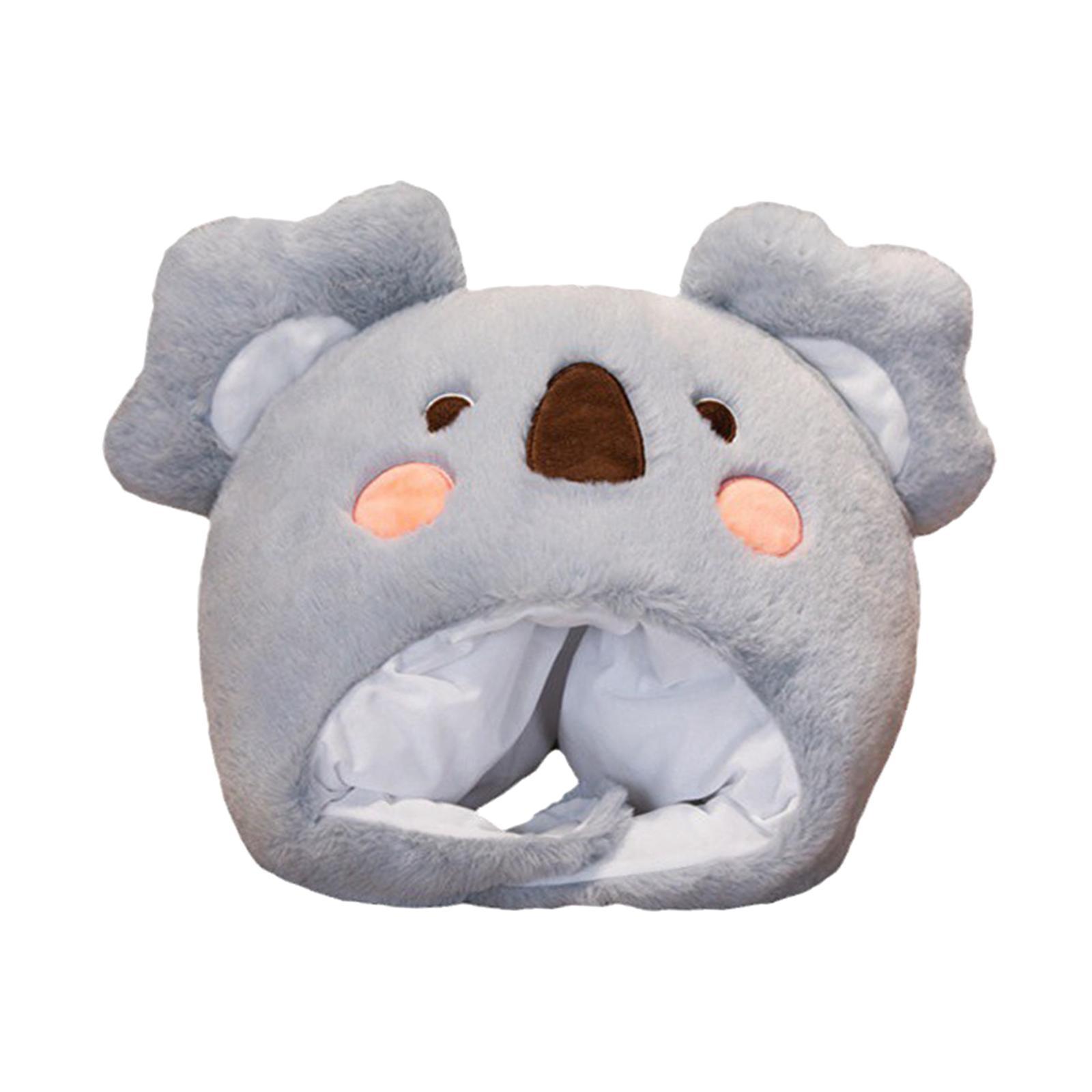 Soft Plush Koala Hat Apparel Cute Headgear for Festival Halloween Role Play