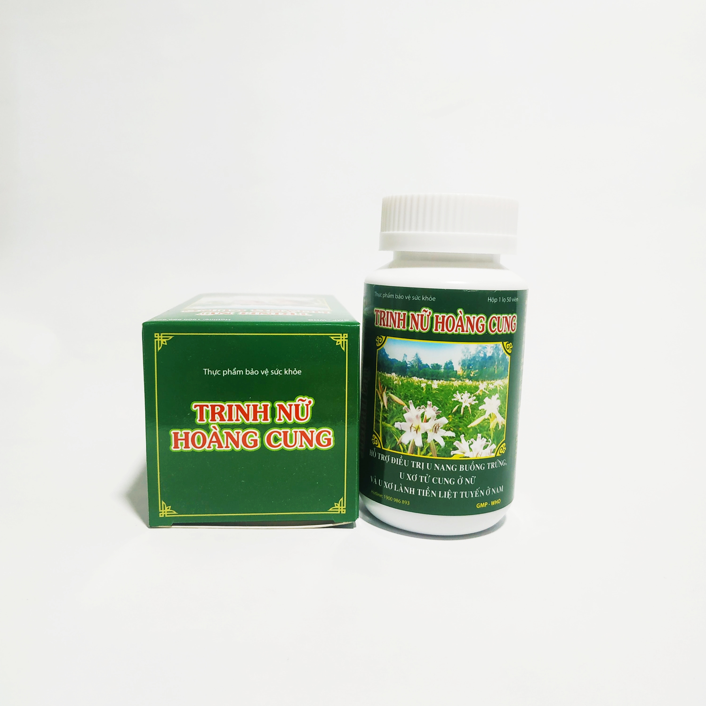 Viên Uống Trinh Nữ Hoàng Cung – Ngăn Ngừ U Xơ Tử Cung, U Buồng Trứng - Phì Đại Tuyến Tiền Liệt - Hoàng Cung Trinh Nữ Crila- Lọ 50 Viên