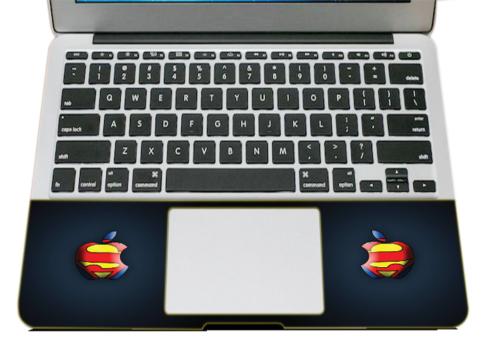 Mẫu Dán Skin Trang Trí Mặt Ngoài + Lót Tay Dành Cho Macbook Mac - 321