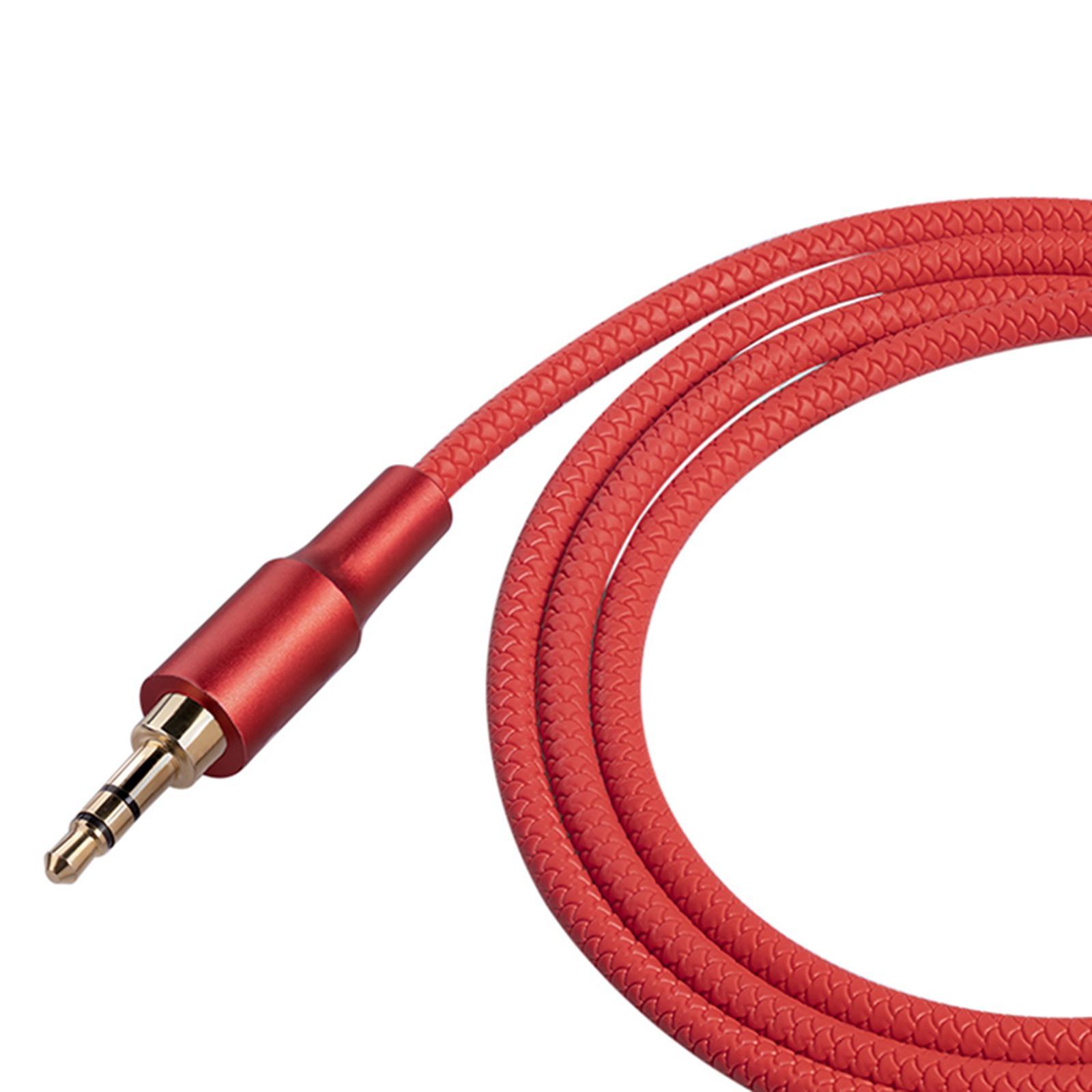 AUX Cable 3.5mm HiFi Male Speaker Line Auxiliary Cable for Computer Stereo Audio Cable