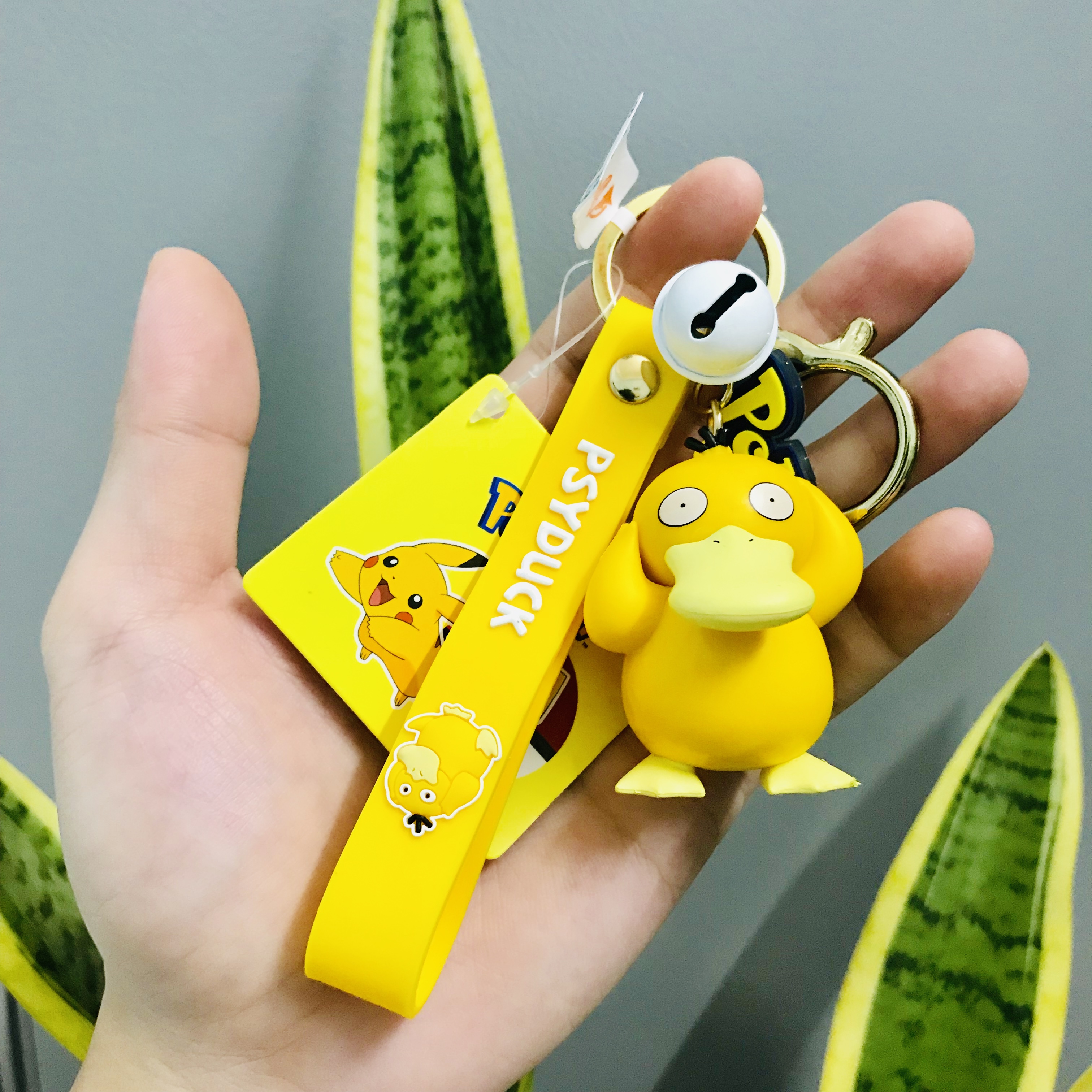 Móc khóa cao cấp Hoạt hình, vịt siêu cute