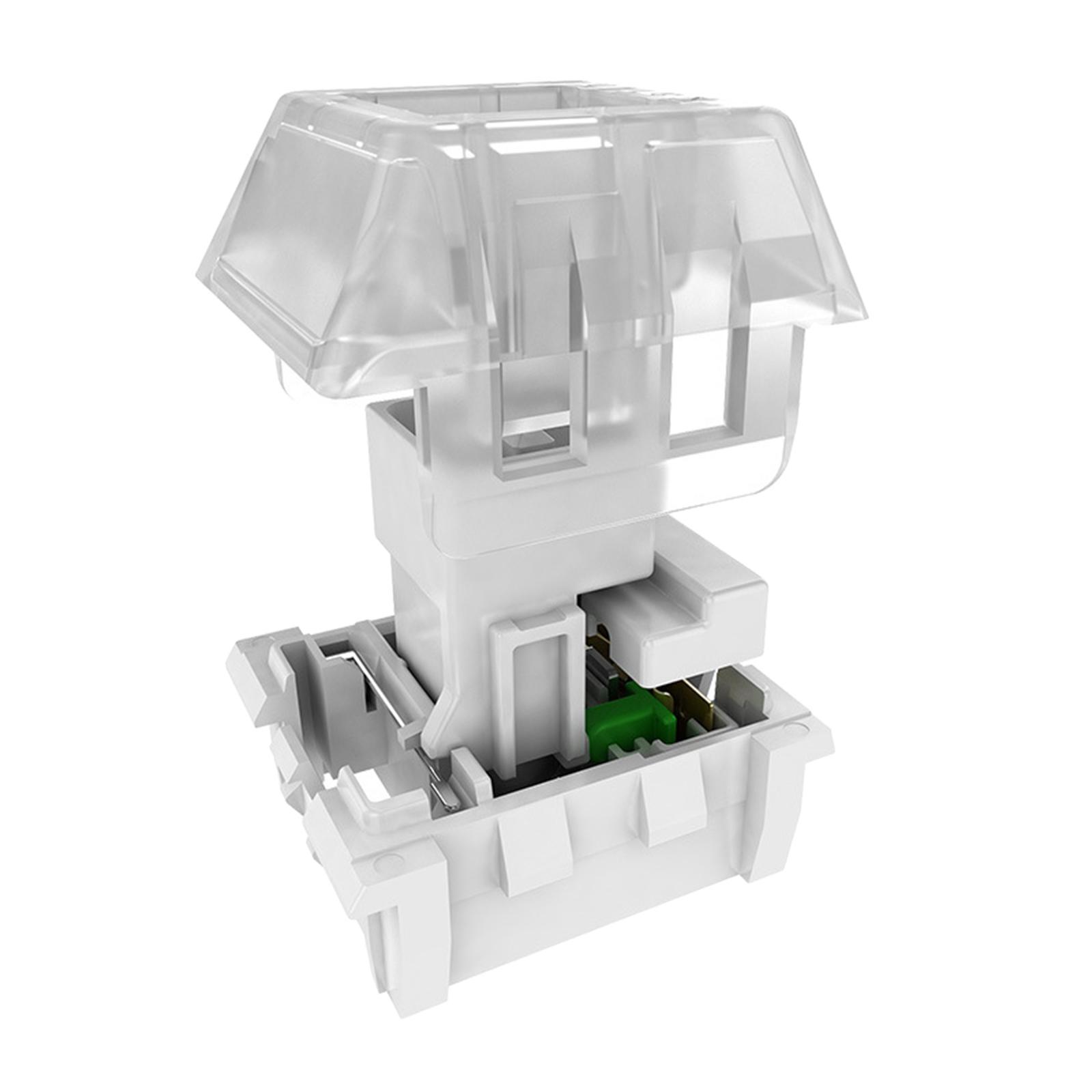 Box Switches for Mechanical Gaming Keyboards 3 Pin Switches IP56 Dust Resistant Clicky Linear Tactile SMD Compatible Plate Mounted