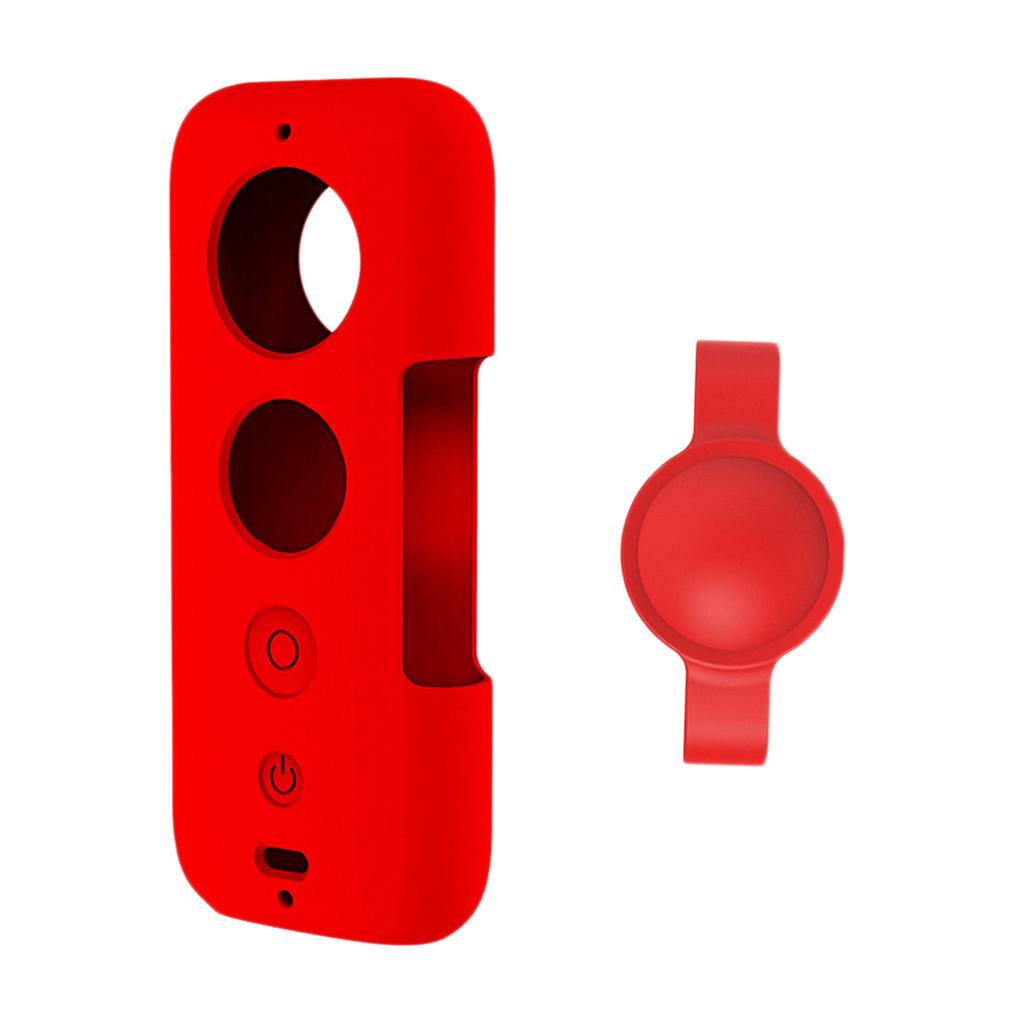 Bảo Vệ Silicone Cover Dành Cho Insta360 1 X Camera Hành Động, chống Trầy Xước Da Trường Hợp Bao Trong Nhà Và Ng