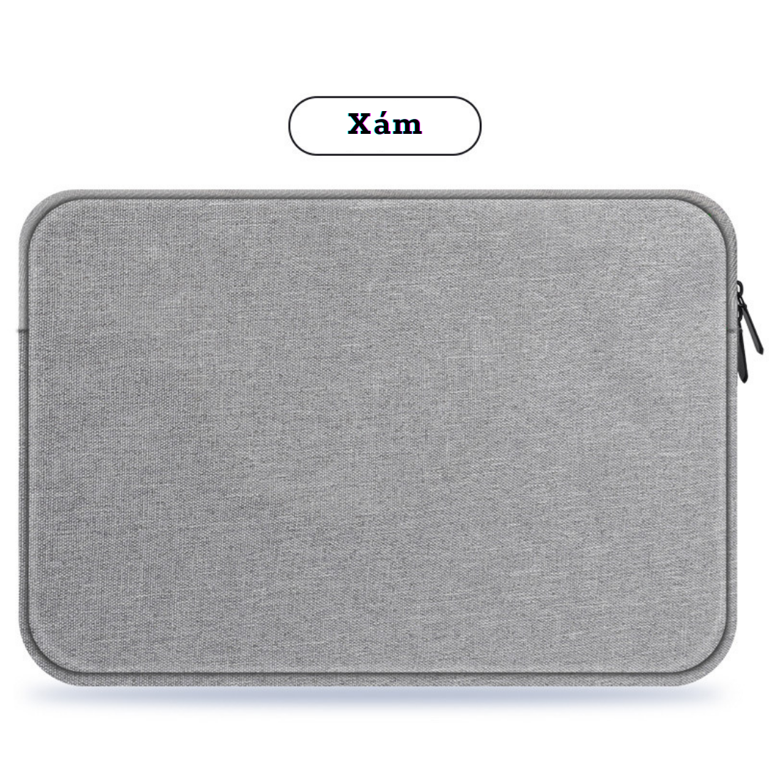 Túi Laptop / Macbook / Untralbook 1 Dây Kéo Vải Agni Cloth - Chống Thấm Nước - Full size
