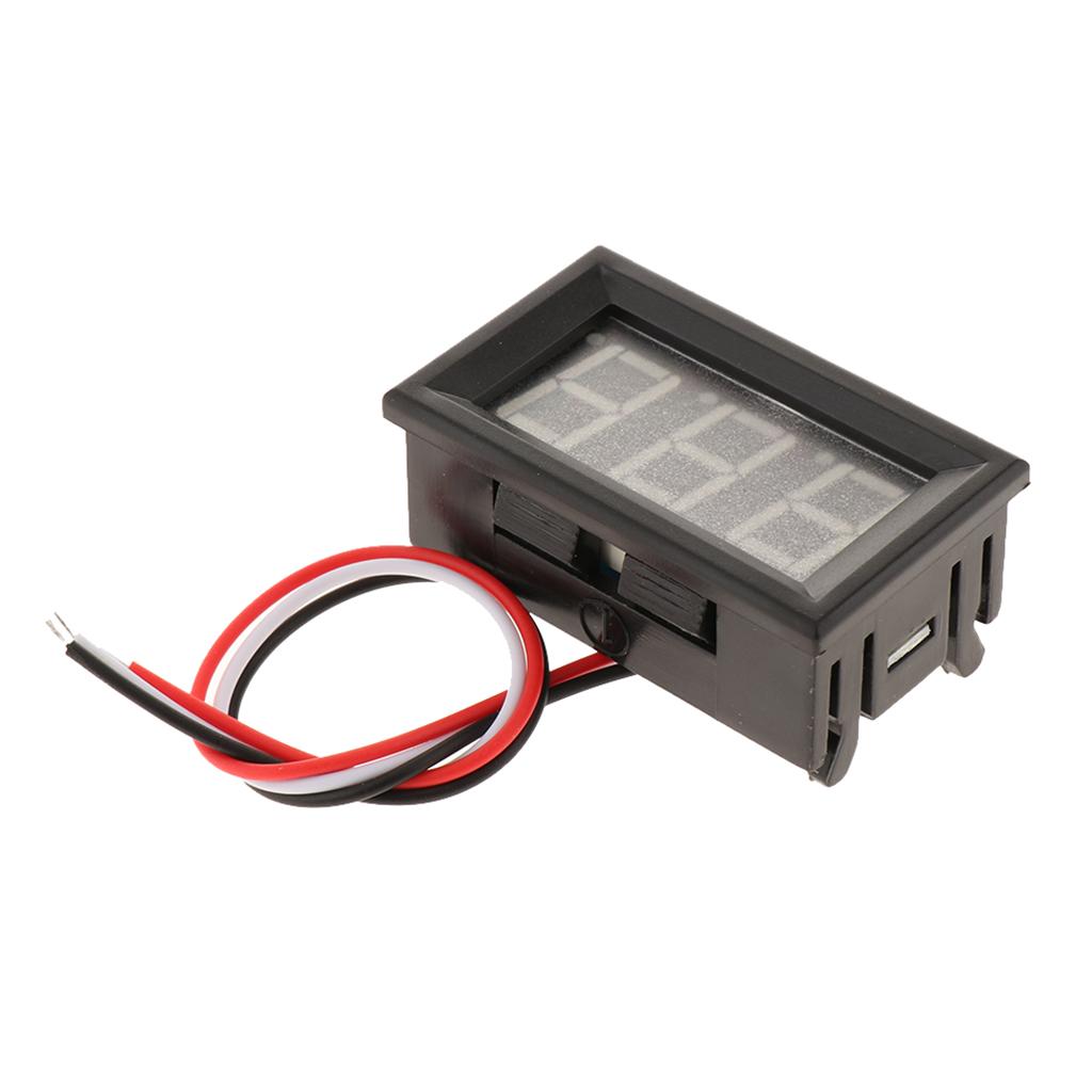 H27 LED Digital Voltage Meter Super 100V Voltmeter LCD Voltage Meter