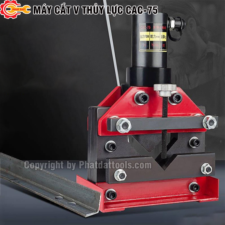 Máy Cắt Sắt V Thủy Lực CAC75