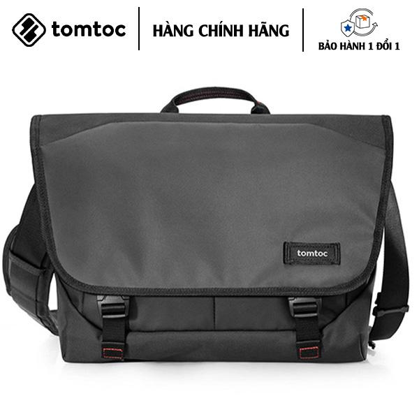 TÚI ĐEO VAI TOMTOC (USA) PREMIUM MESSENGER BAG COMMUTING & TRAVEL 13/14/15/16-INCH chống nước - Hàng chính hãng