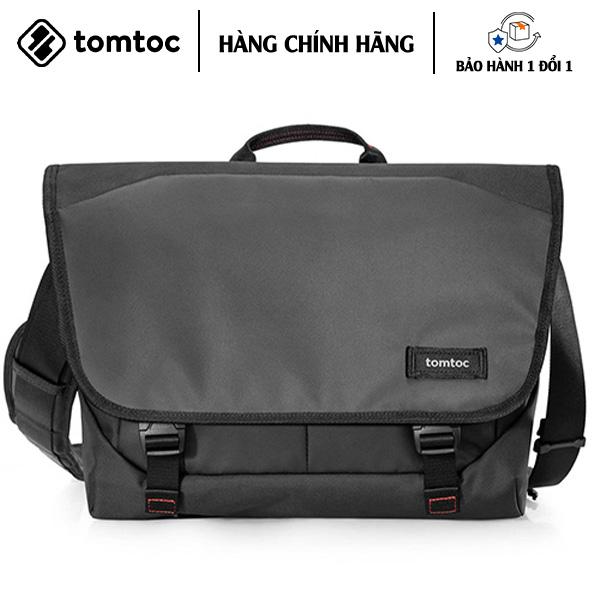TÚI ĐEO VAI TOMTOC  PREMIUM MESSENGER BAG COMMUTING & TRAVEL 13/14/15/16-INCH chống nước - Hàng chính hãng