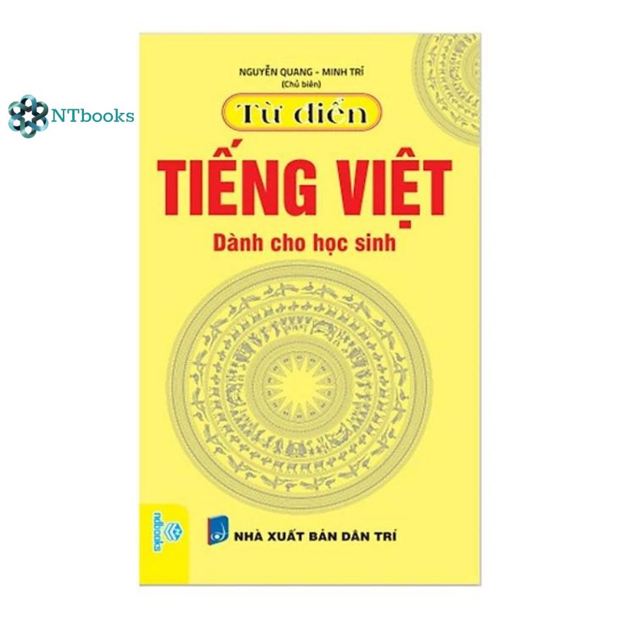 Sách Từ Điển Tiếng Việt dành cho học sinh (trống đồng vàng mini)