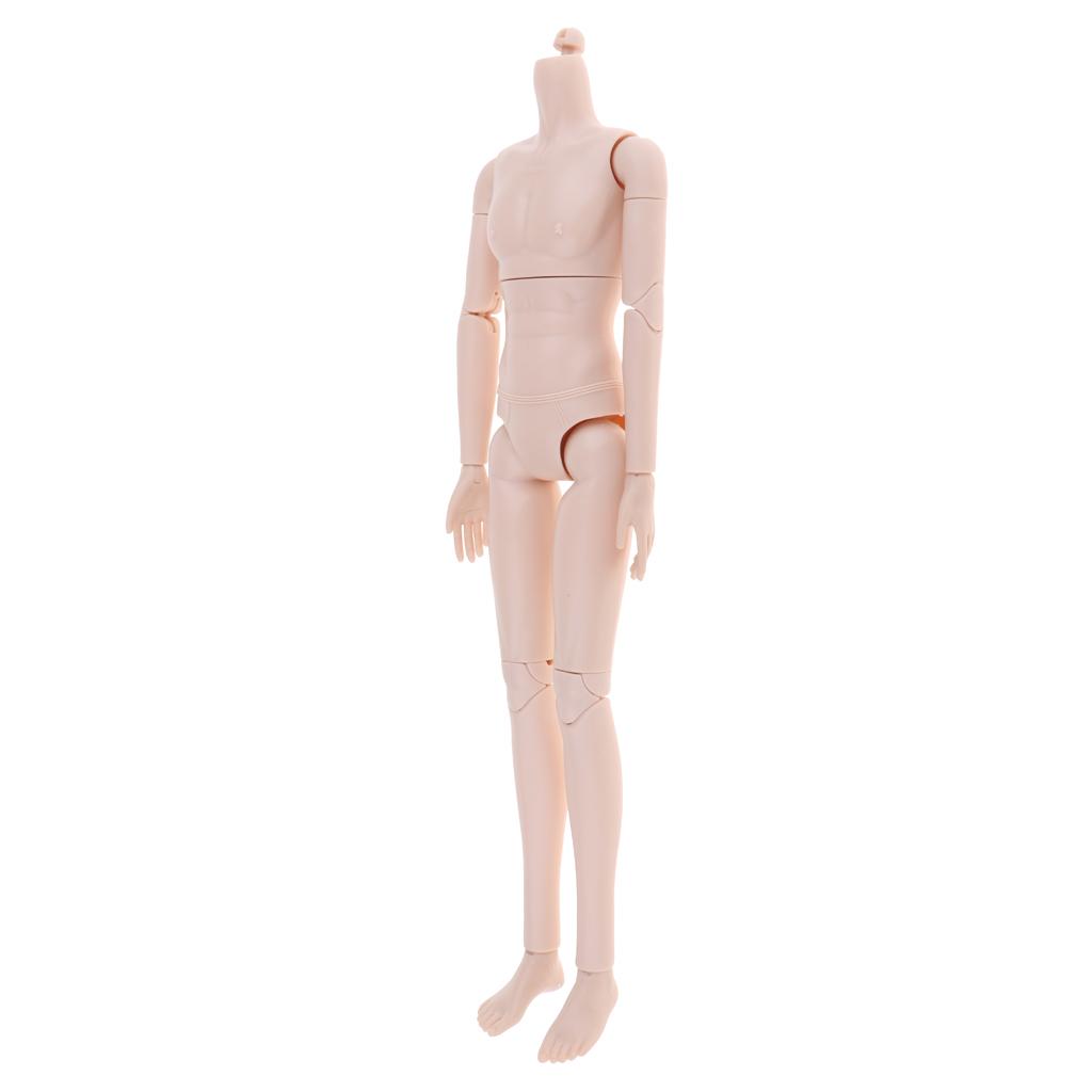 1/6 BJD Male Doll Body DIY Body Parts High Quality Plastic Toy