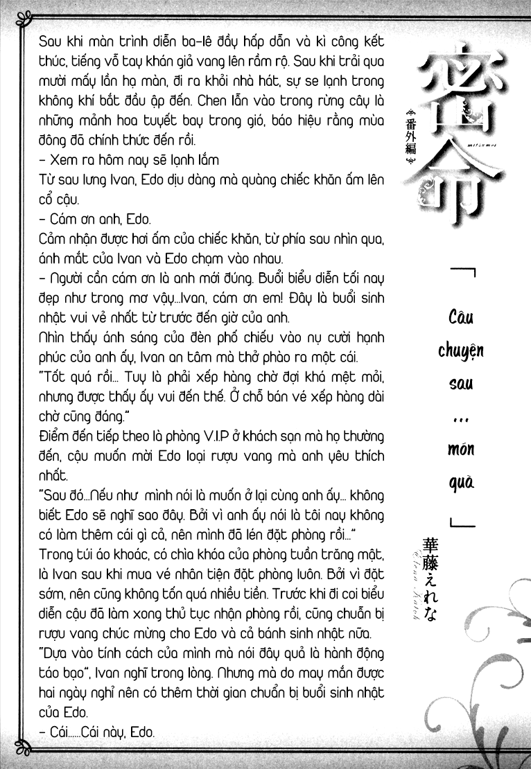 mitsumei - mật mệnh chapter 4 8