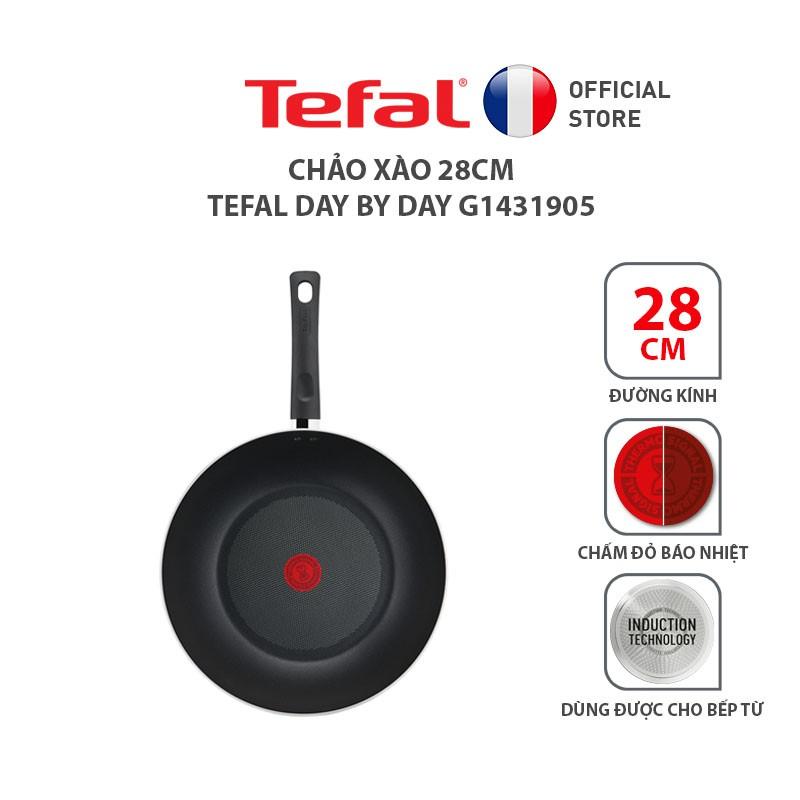 Chảo xào Tefal Day By Day 26cm, 28cm - Hàng Chính Hãng