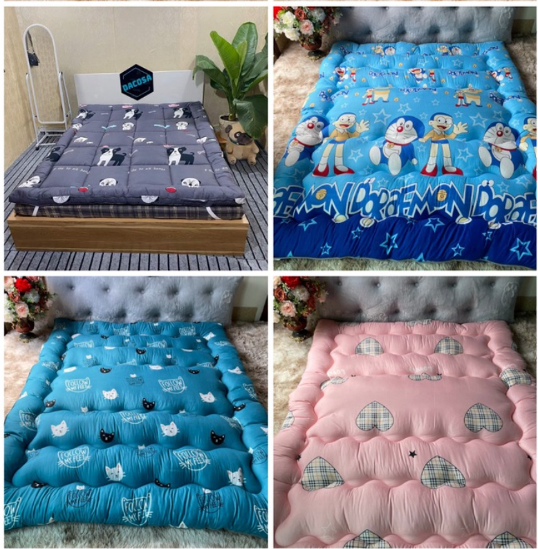 SALE MẠNH  NỆM TOPPER CHẤT LIỆU COTTON MỀM MỊN DÀY 7CM HÀNG ĐÀN HỒI CAO CẤP