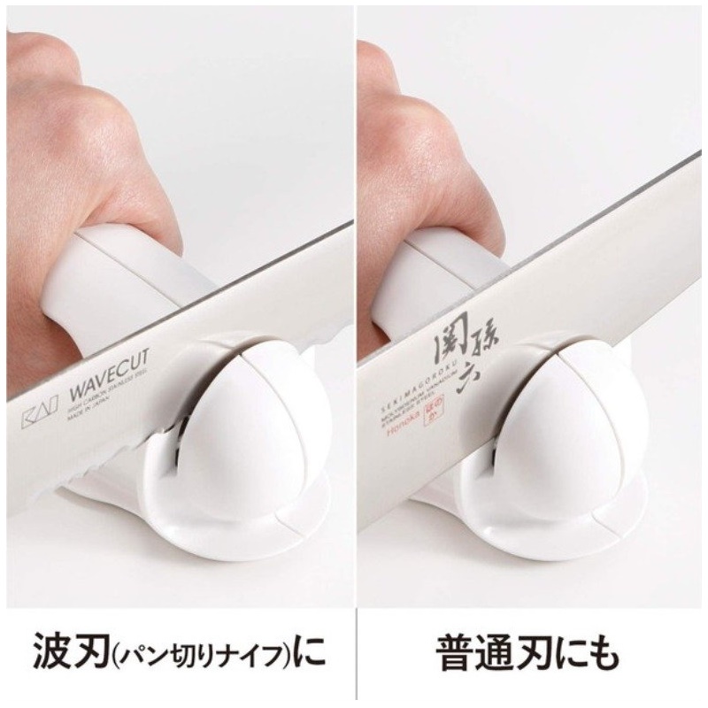 Dụng cụ mài sắc dao kéo cầm tay Kai Jirushi - Hàng Nội Địa Nhật Bản