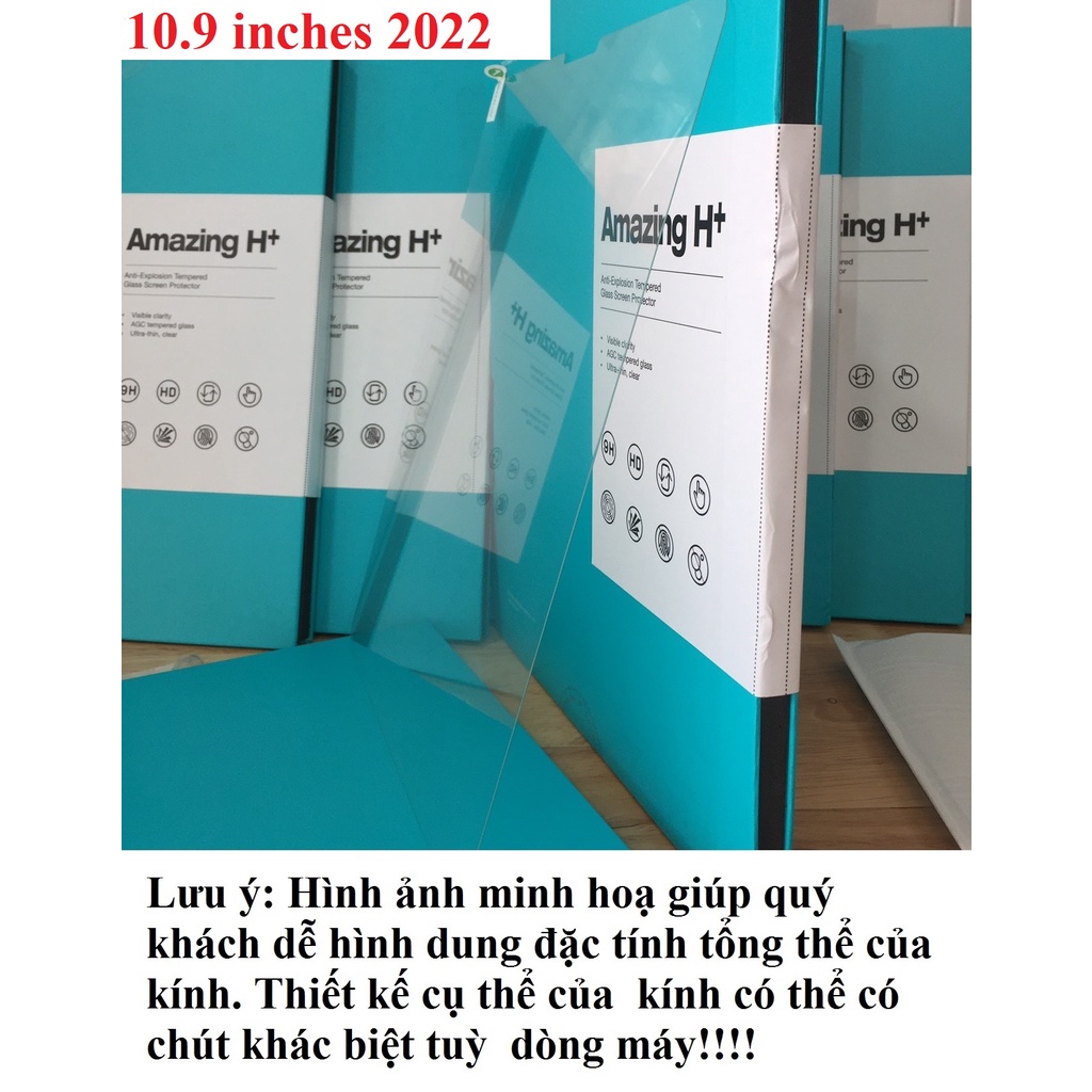 Kính cường lực bảo vệ màn hình cho iPad Nillkin Amazing H+ - Hàng chính hãng