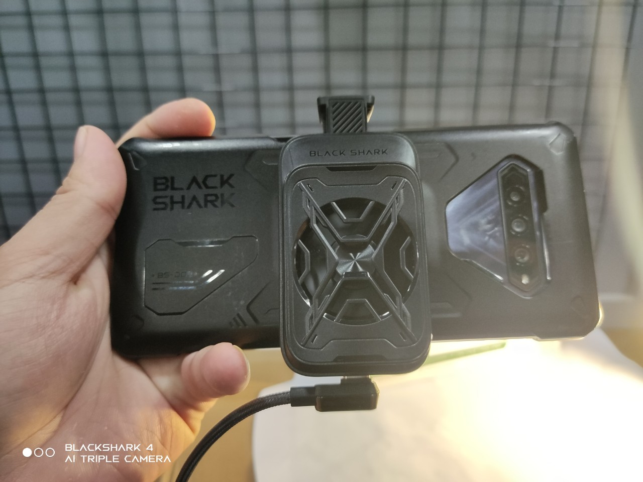 Quạt tản nhiệt OEM Black Shark Game Cooler dáng vuông