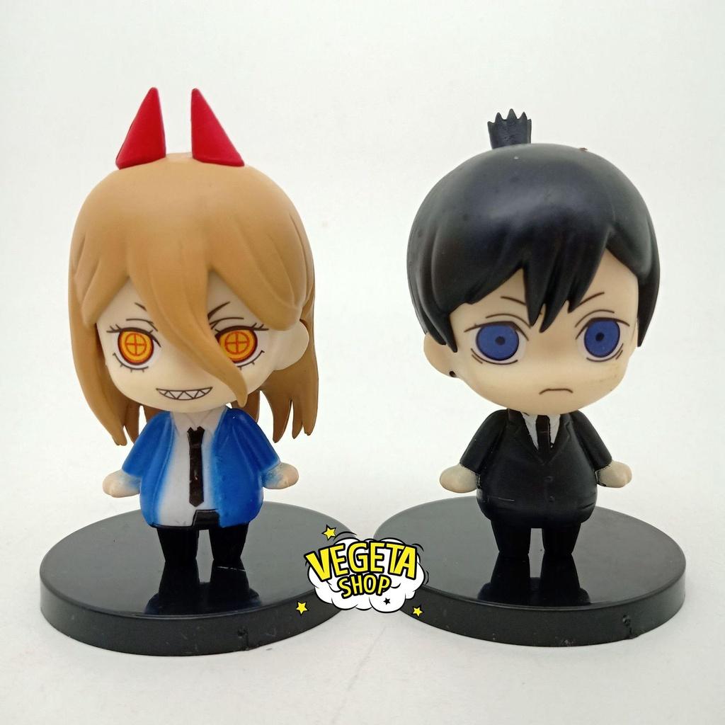 Mô hình Chainsaw Man - Denji Power Pochita Aki Hayakawa Makima Quỷ cưa Denji Quỷ máu Power - Cao khoảng 5,5~8,5cm