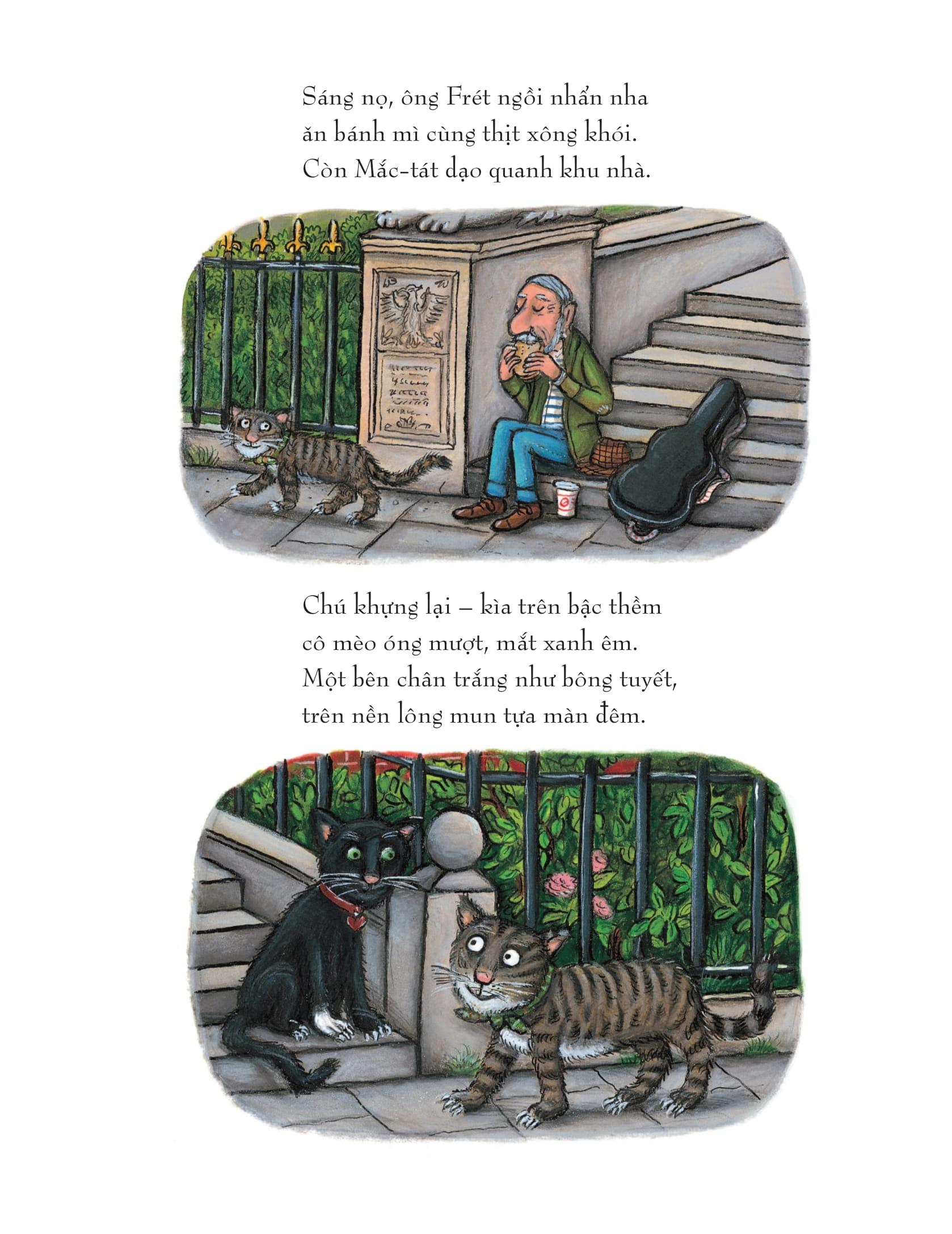 Sách - Chú Mèo Hát Rong