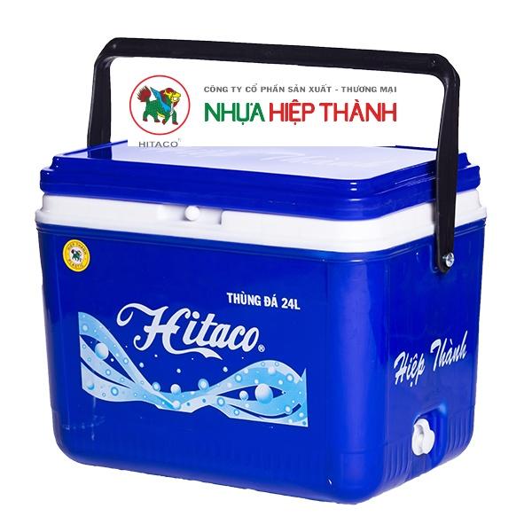 THÙNG ĐÁ HITACO VUÔNG 24 LÍT HIỆP THÀNH CAO CẤP-Kích thước: 41.3 x 28.3 x H 36.0 CM-GIAO NHANH 2H