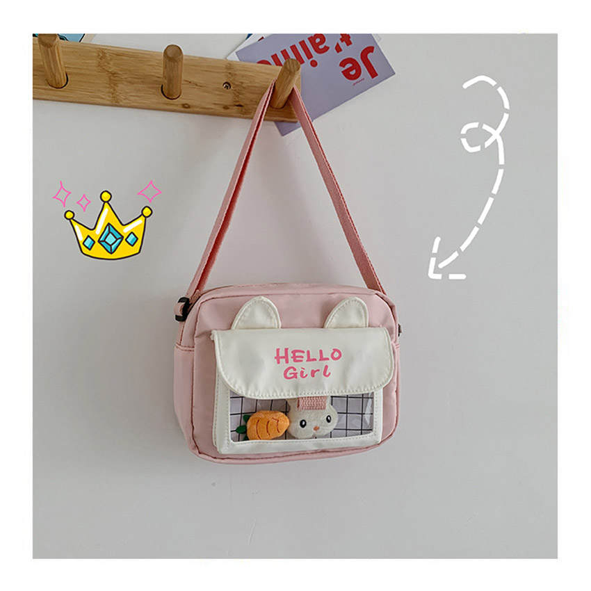 Túi đeo chéo NASI T1033 phong cách hàn quốc túi xách nữ đeo vai thời trang dạo phố dễ thương vải đẹp