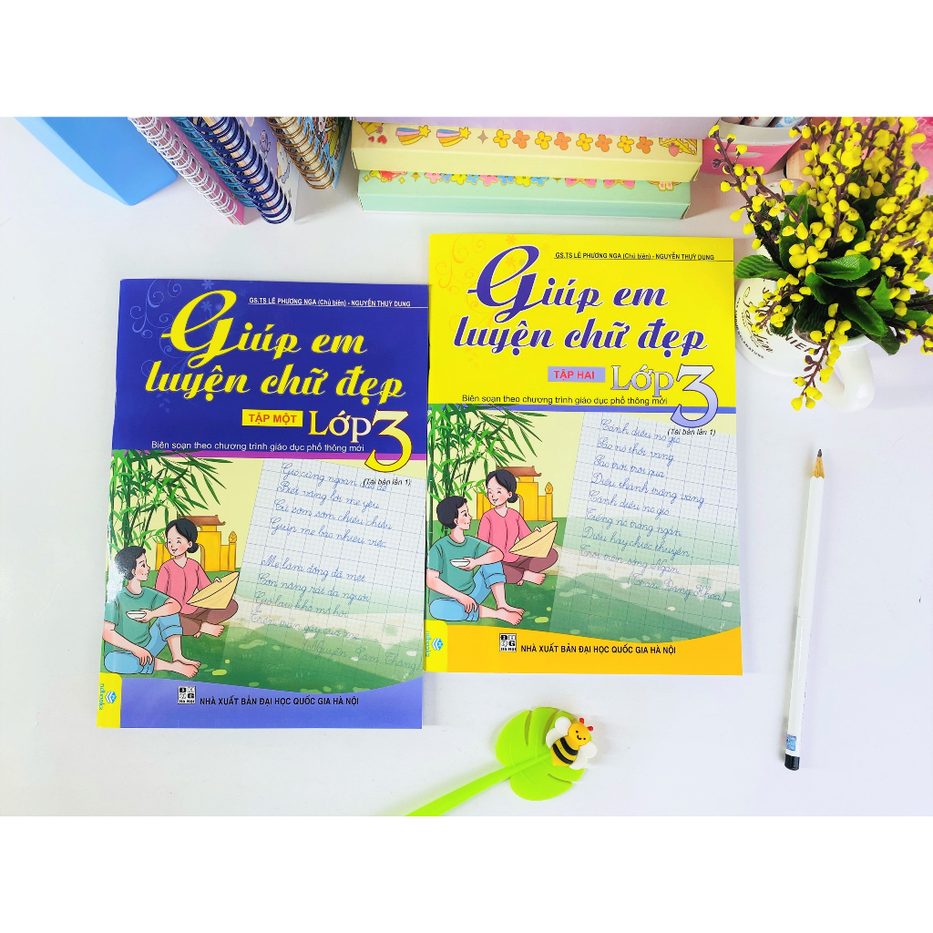 Sách - Combo 2 tập Giúp Em Luyện Chữ Đẹp Lớp 3 - Biên soạn theo CT GDPT mới - ndbooks