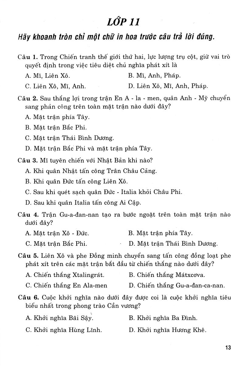 Sách Luyện Thi Trung Học Phổ Thông Quốc Gia 2019 - Khoa Học Xã Hội
