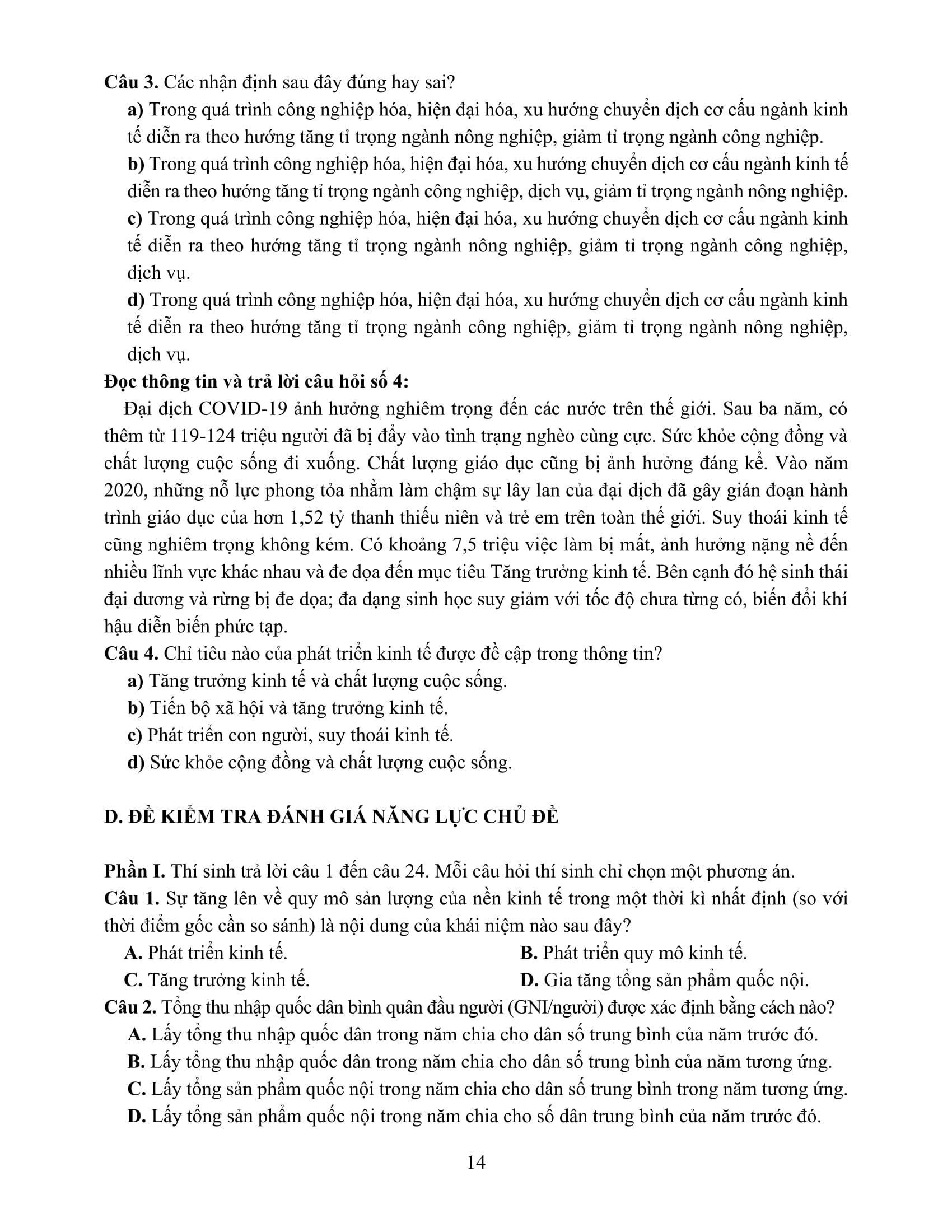 Sách - Ôn Luyện Thi Tốt Nghiệp THPT Theo Chương Trình GDPT Mới - Môn Giáo Dục Kinh Tế Và Pháp Luật
