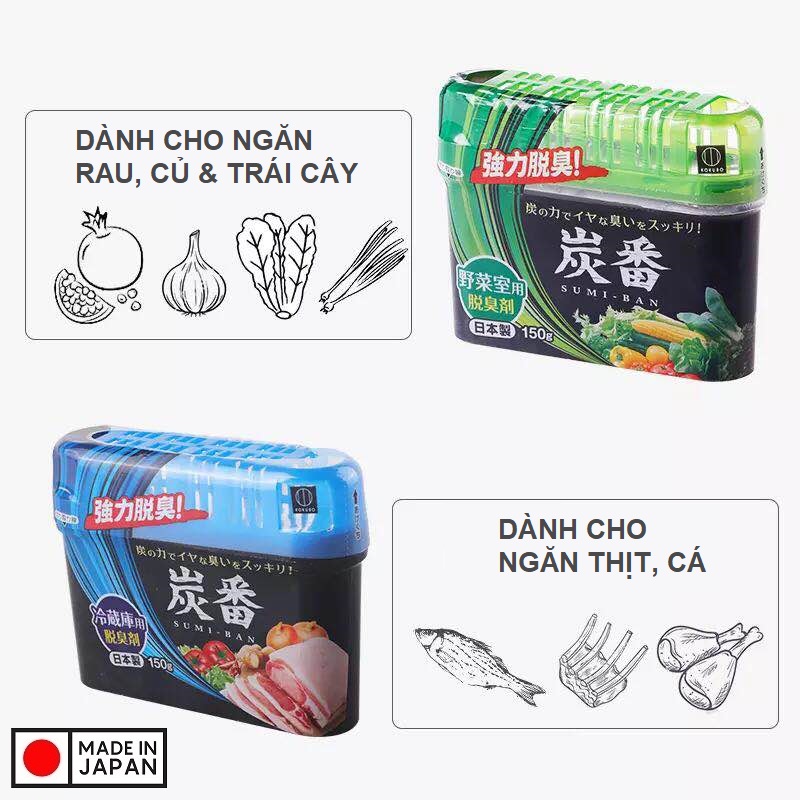 Combo 03 Hộp sáp thơm kháng khuẩn khử mùi đa công dụng 150g - Nội địa Nhật Bản