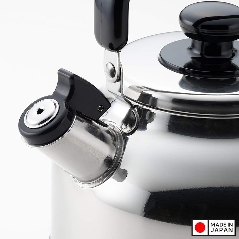 Ấm đun nước bếp từ Yoshikawa Fuefuki 2.6L - Có còi báo sôi - Hàng Nội Địa Nhật Bản