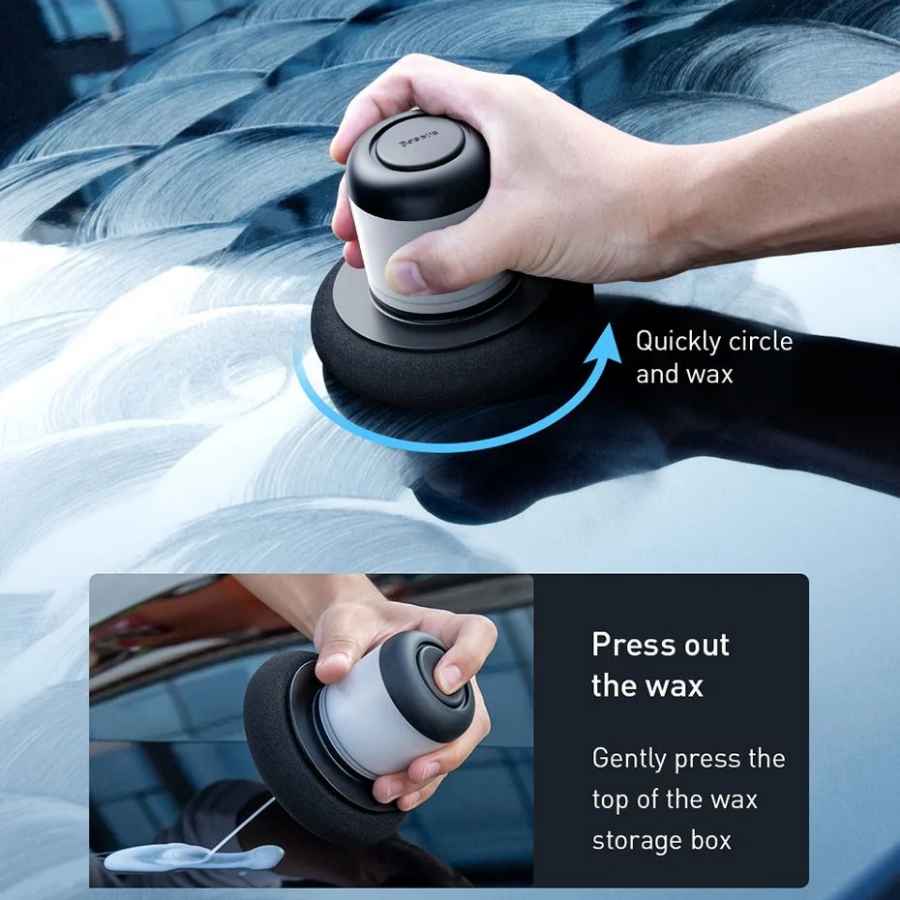 Dụng cụ vệ sinh, đánh bóng, xoá mờ vết xước cho xe ô tô Baseus Lazy Waxing Machine (Scratch Repair/ Car Auto Polisher) LV745-WA [Hàng Chính Hãng]