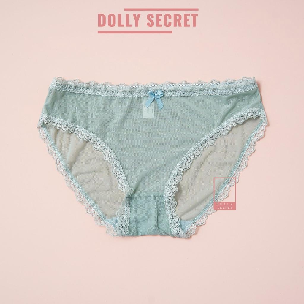 Quần lót ren gợi cảm sexy siêu mỏng xuyên thấu thoáng mát cao cấp ZENIA DOLLY SECRET QL025