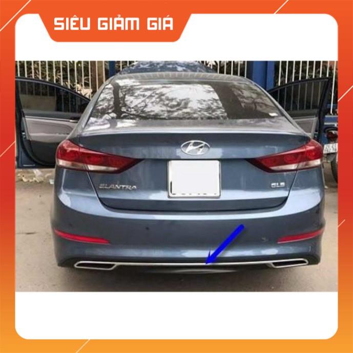 Líp sau chia 2 pô mẫu pô cho xe Elantra 2016-2018