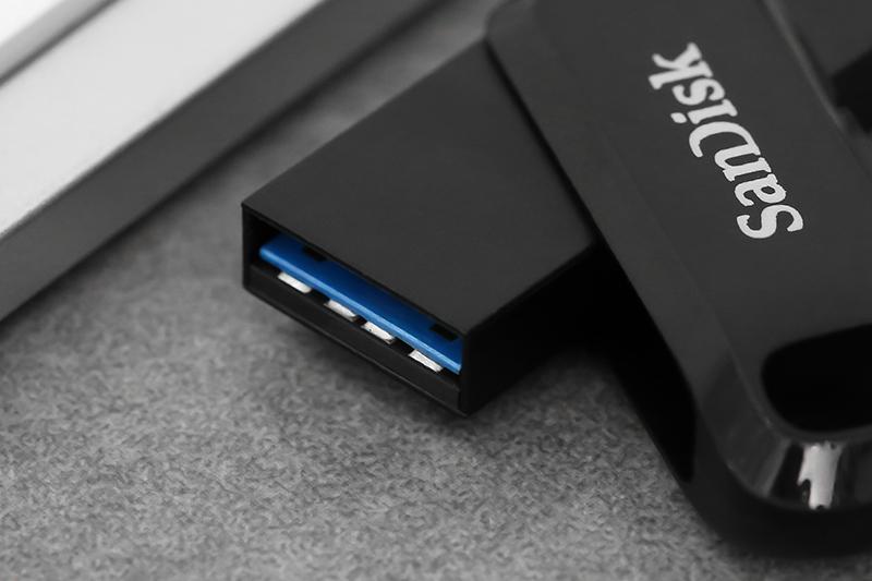 USB OTG 3.1 128GB Type C Sandisk SDDDC3 Đen - Hàng chính hãng - Hàng chính hãng