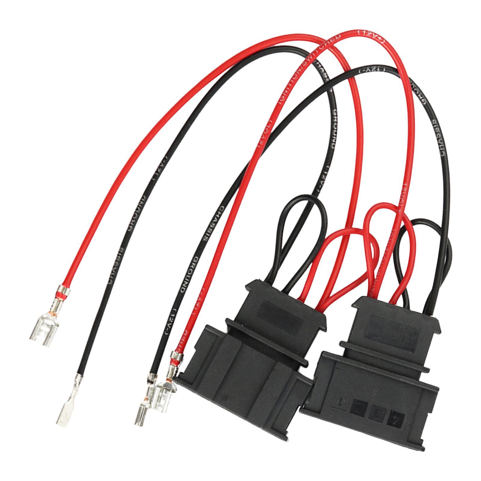 2 Pieces Car Stereo Speaker Wire Harness Adaptor Connector for