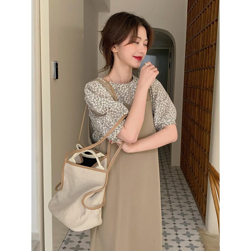 Set yếm ulzzang kèm áo