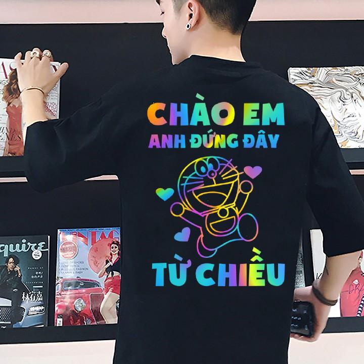 Áo Thun Nam Nữ Phản Quang Bảy Màu Nhiều Mẫu, Cá Tính, Giá Rẻ, Hình In To Đep Tỏa Sáng Thu Hút Ánh Nhìn giá rẻ