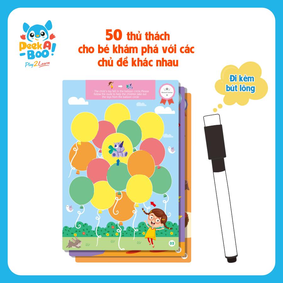 Đồ Chơi Thử Thách Vượt Mê Cung-Cấp Độ 3 PEEK A BOO PAB042-3